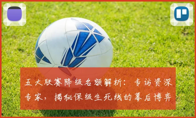 五大联赛降级名额解析:专访资深专家,揭秘保级生死线的幕后博弈